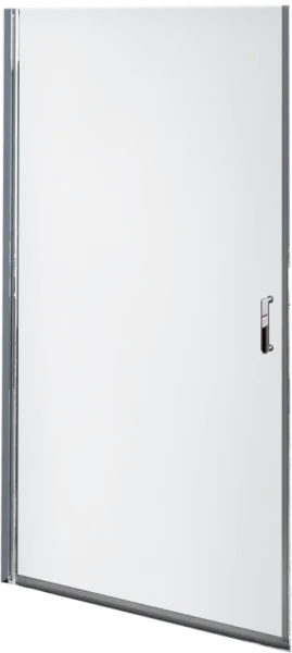 Душевая дверь в нишу BelBagno Uno B-1-100-P-Cr стекло рифленое