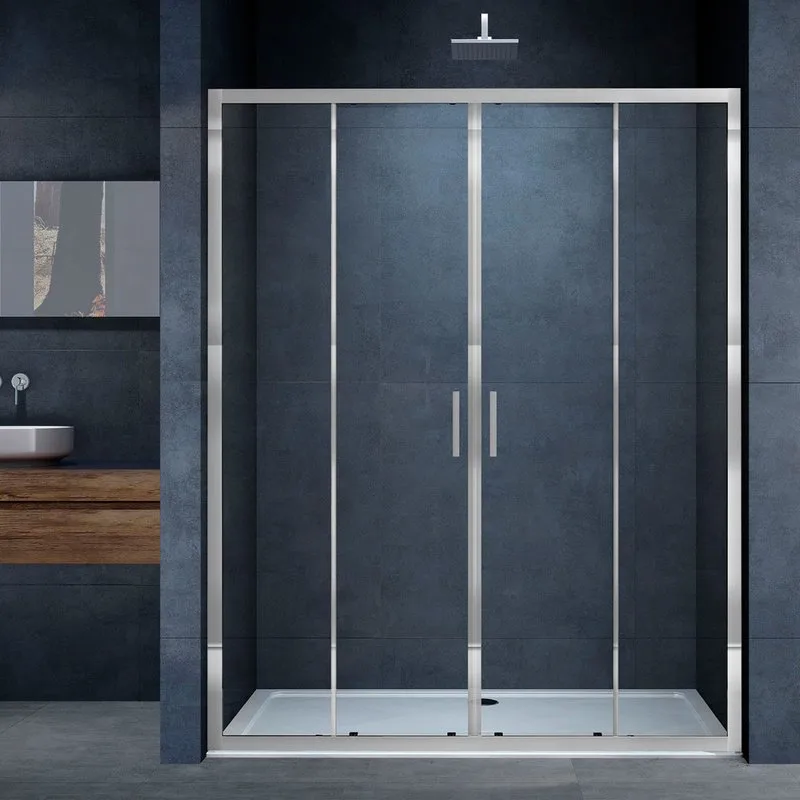 Душевая дверь в нишу Vincea Alpha VDS-3AL2170CL 170 см, стекло прозрачное, хром Sancos — официальный сайт