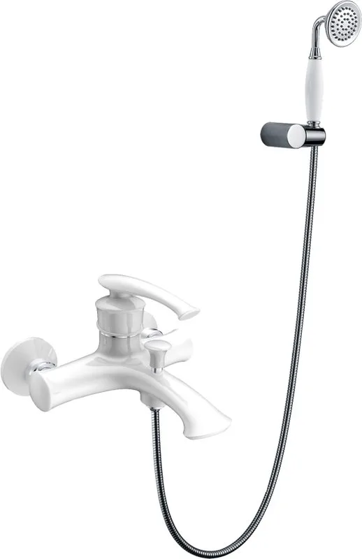 Смеситель для ванны с душем AltroBagno Beatrice 0206 Bi, белый Sancos — официальный сайт