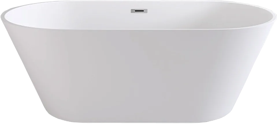 Акриловая ванна Black&White Swan SB103 170x80 см, отдельностоящая, белая, овальная, с каркасом, со с Sancos — официальный сайт