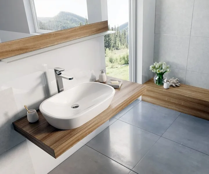 Накладная раковина Ravak Ceramic 600 O Sancos — официальный сайт