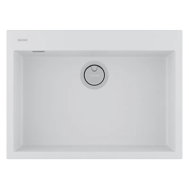 Мойка кухонная Paulmark Decoration 41 PM936950-WH white Sancos — официальный сайт