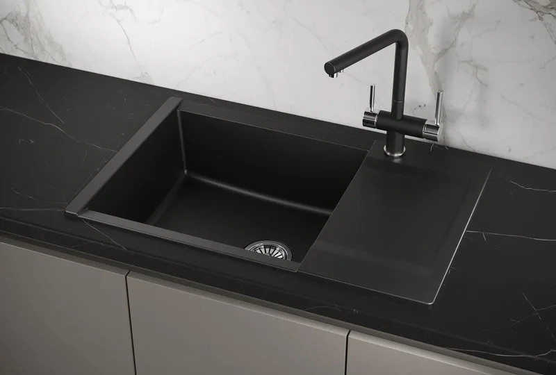 Мойка кухонная Granula Estetica 7807, турмалин Sancos — официальный сайт