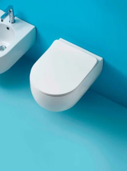 Унитаз подвесной Kerasan Flo 311501 Sancos — официальный сайт
