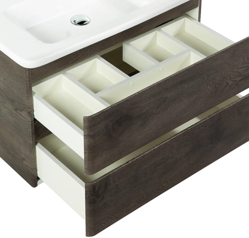 Тумба под раковину без столешницы BelBagno Albano-Cer 80 подвесная, robere nature grigio Sancos — официальный сайт