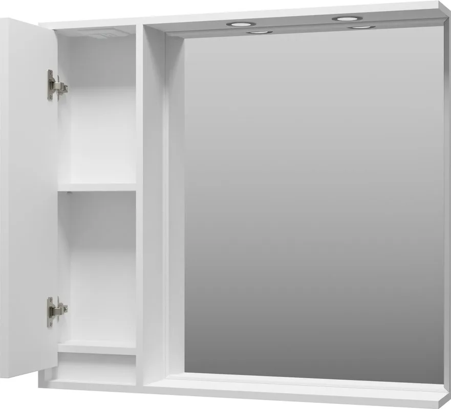 Зеркало Brevita Balaton 90 L белое