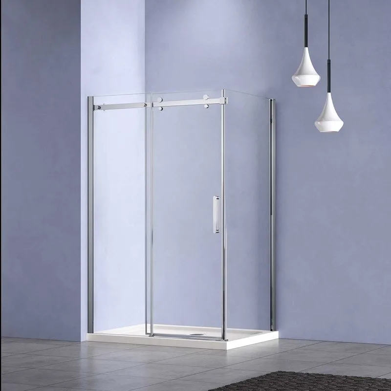 Душевой уголок Vincea Como-N VSR-4CN9016CL 160х90, профиль хром, стекло прозрачное Sancos — официальный сайт