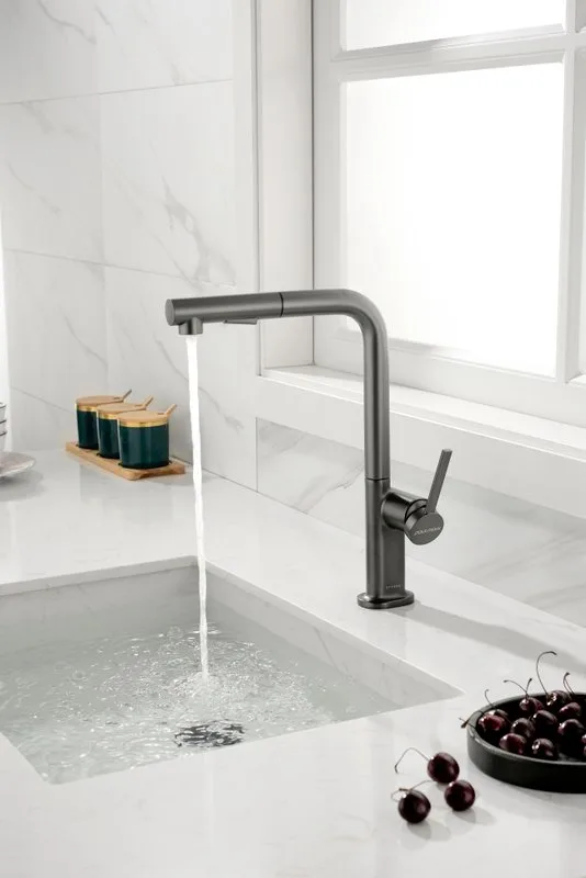 Смеситель для кухни Paulmark Neo Ne214419-B, беретта Sancos — официальный сайт