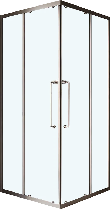 Душевой уголок Cezares Relax RELAX-304-A-2-100-C-GM 100x100, профиль оружейная сталь Sancos — официальный сайт