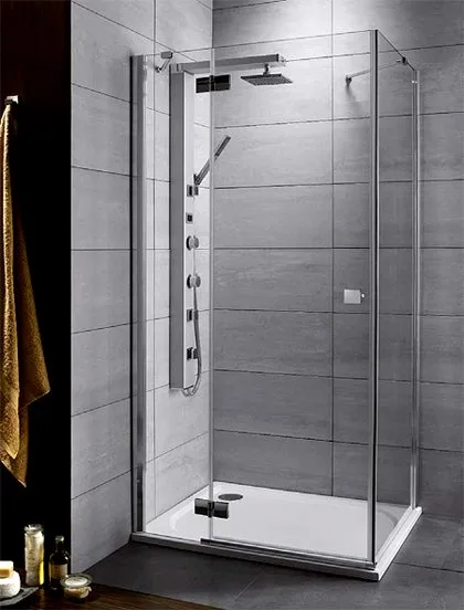Душевой уголок Radaway Almatea KDJ 120x80 прозрачное стекло L Sancos — официальный сайт