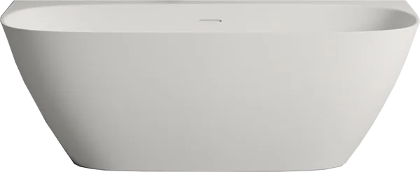 Ванна из искусственного камня Salini Sofia Wall S-Stone 160x80 см, пристенная, белая, овальная, с до Sancos — Оригинал