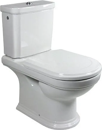 Крышка-сиденье Villeroy & Boch Hommage 8809 S6 R1 белый альпин, с микролифтом, петли латунь Sancos — официальный сайт