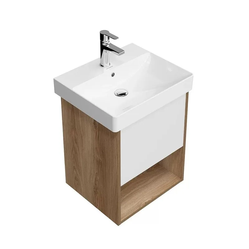 Тумба под раковину без столешницы KERAMA MARAZZI Pro 55 подвесная, швейцарский вяз Sancos — официальный сайт