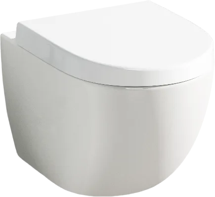 Унитаз подвесной VitrA Sento 7748B003-0075 сиденье 86-003-009 с микролифтом, безободковый, белый Sancos — официальный сайт