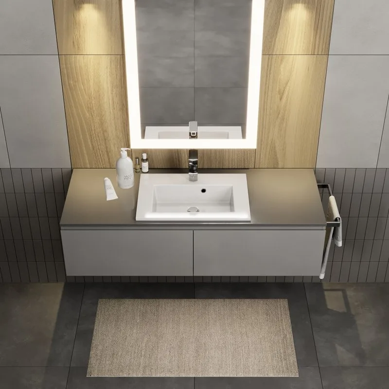 Раковина Uperwood Aurora 50 см, глянцевая белая Sancos — официальный сайт