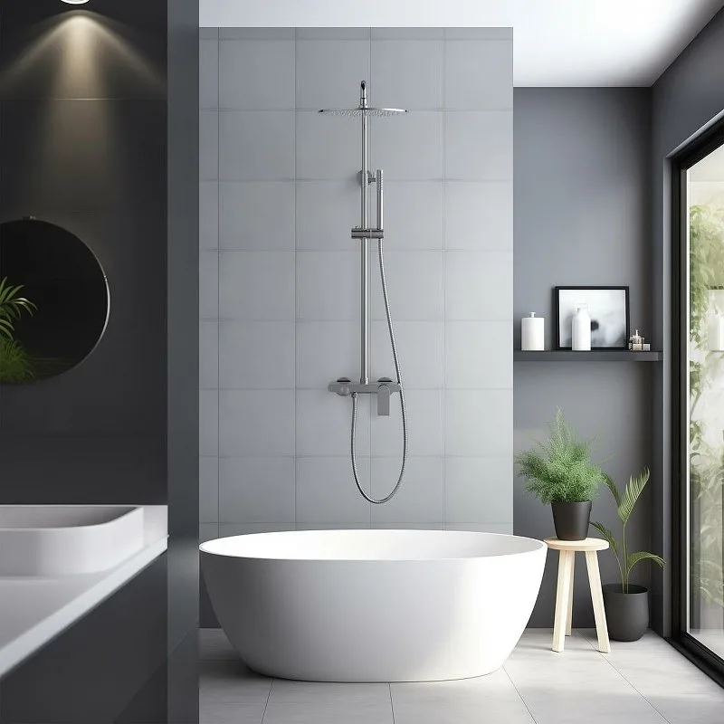 Душевая стойка AQUATEK Лира AQ2440CR, хром Sancos — официальный сайт