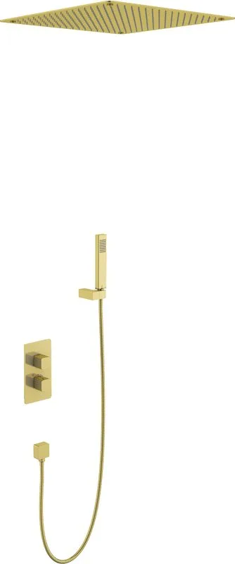 Душевой комплект Timo Petruma SX-5029/17SM, С ВНУТРЕННЕЙ ЧАСТЬЮ, с термостатом, золото Sancos — официальный сайт