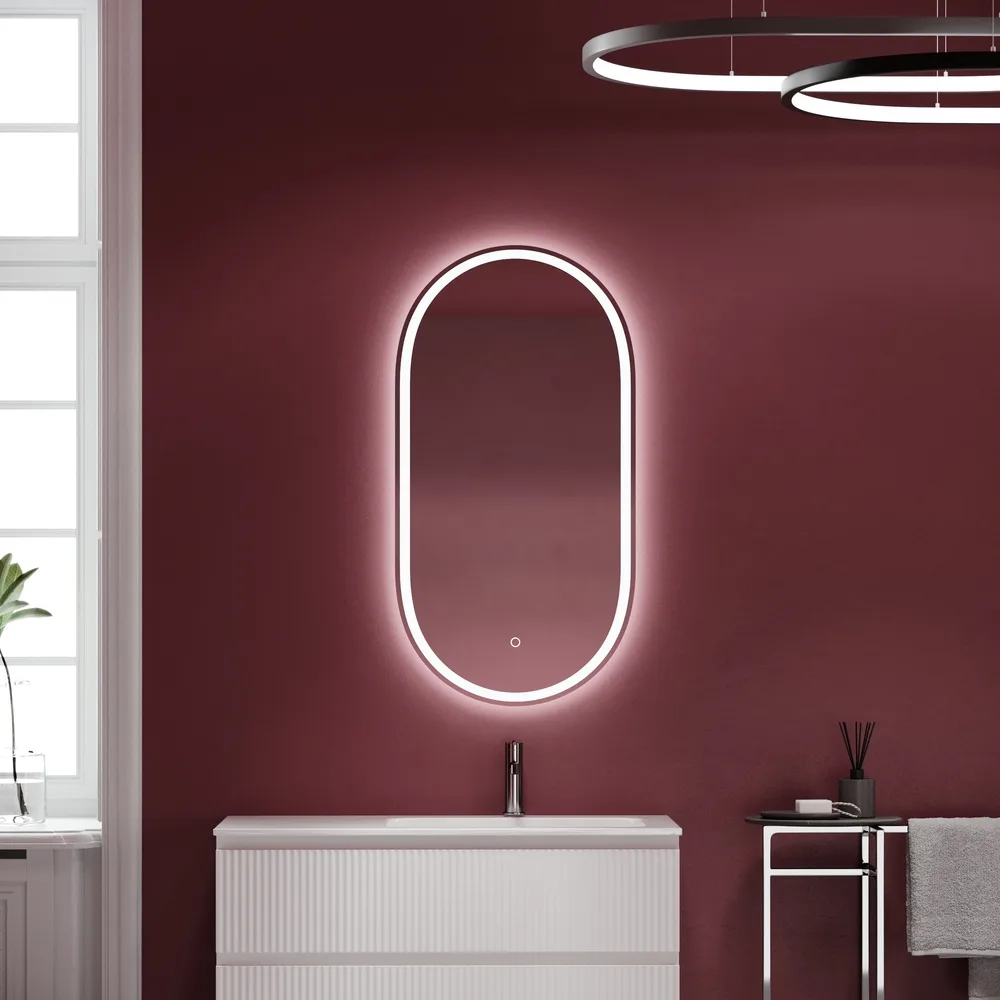 Зеркало Sancos Oval OV55F 55 см Sancos — официальный сайт