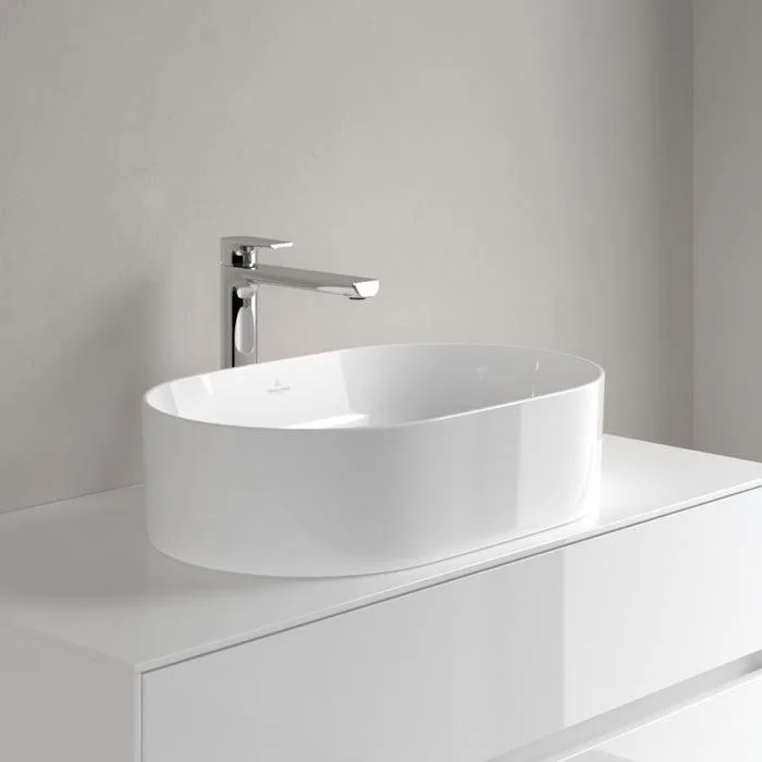 Накладная раковина Villeroy & Boch Collaro 4A1956R1 альпийский белый, CeramicPlus Sancos — официальный сайт