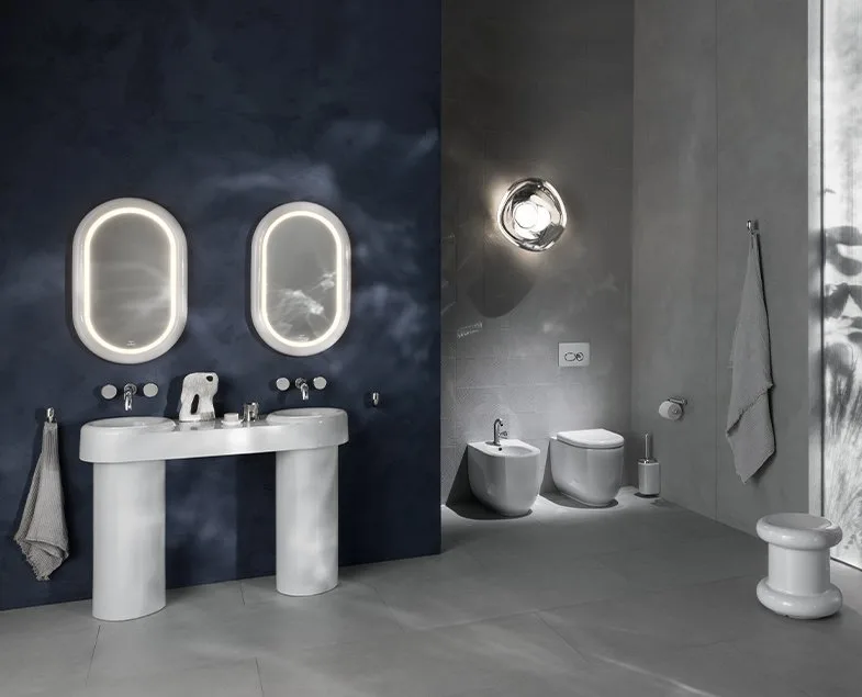 Кнопка смыва VitrA Liquid 740-2180, хром Sancos — официальный сайт