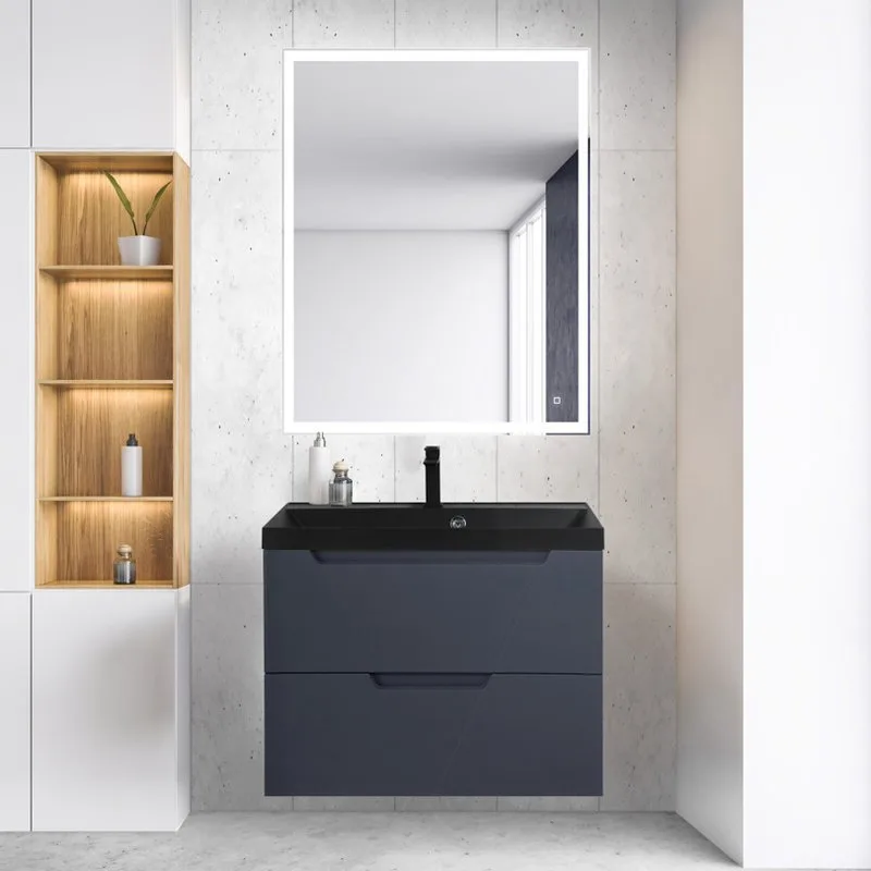 Тумба под раковину без столешницы BelBagno Vittoria 80 подвесная, grigio opaco Sancos — официальный сайт