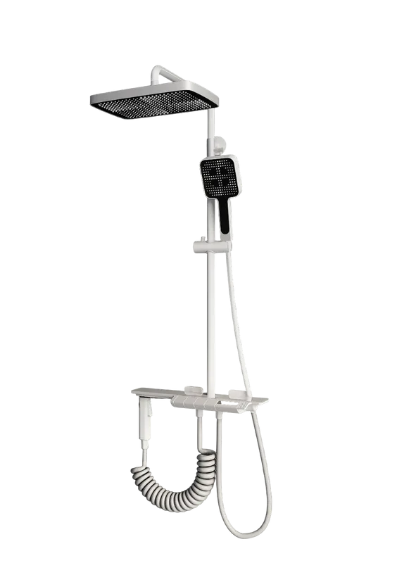 Душевая стойка RGW Shower Panels SP-35-W, белая Sancos — официальный сайт