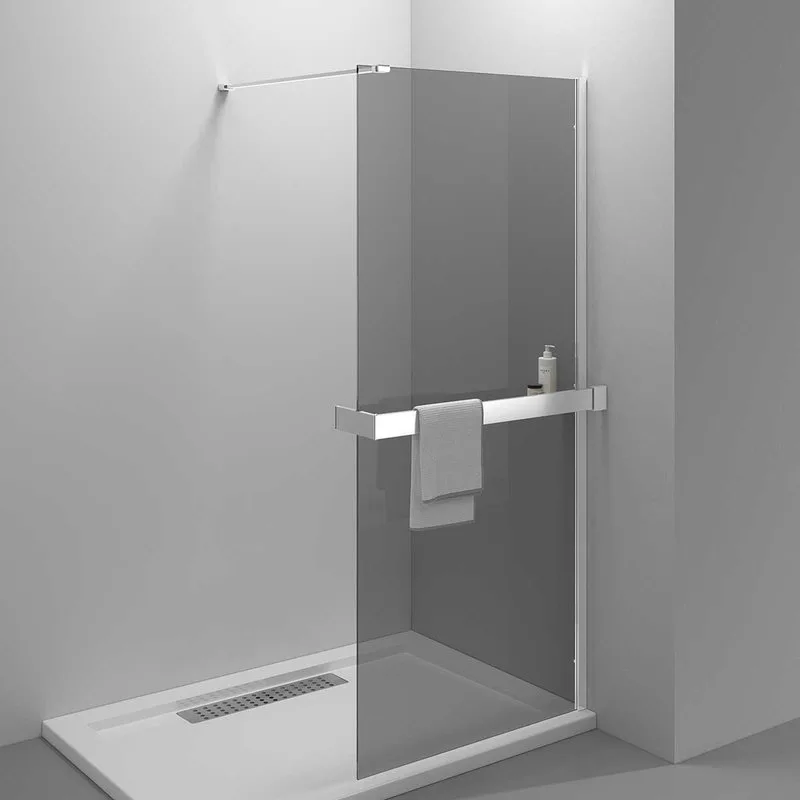 Душевая перегородка Vincea Walk-in HR VSW-4HR100CG 100 см, профиль глянцевый хром, стекло тонированн Sancos — официальный сайт