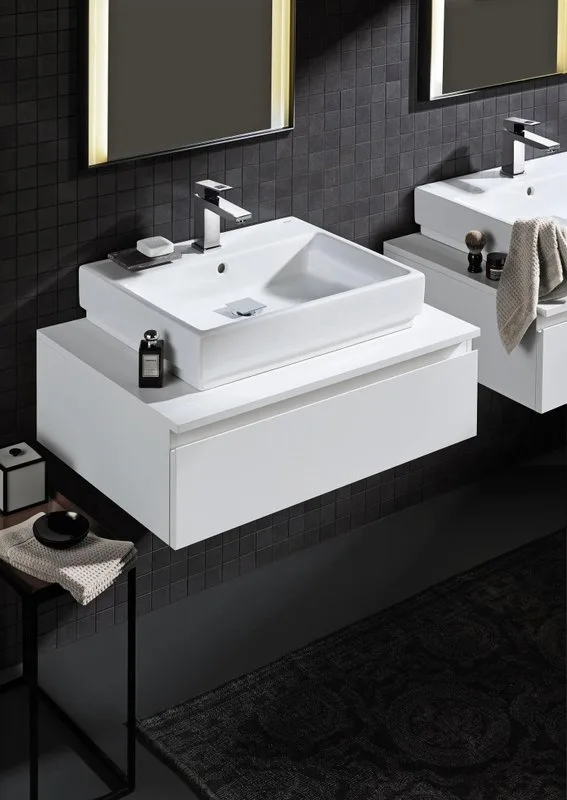 Накладная раковина Grohe Cube Ceramic Cube Ceramic 3947700H Sancos — официальный сайт