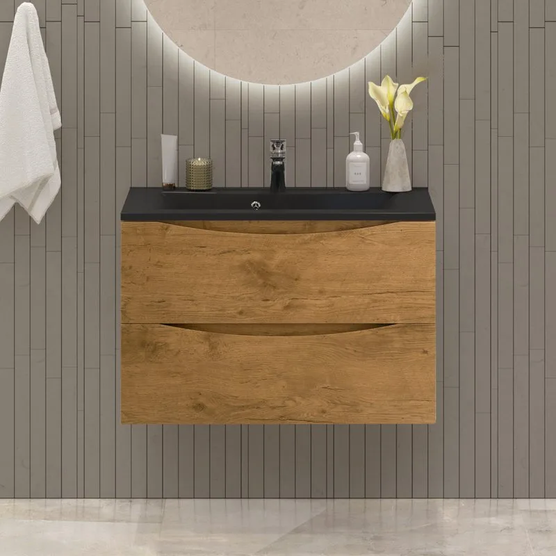 Тумба под раковину без столешницы BelBagno Marino 80 rovere nature Sancos — официальный сайт