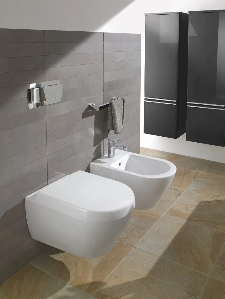 Чаша для унитаза подвесного Villeroy & Boch Subway Plus 2.0 5606 10R1 укороченная, alpin Sancos — официальный сайт