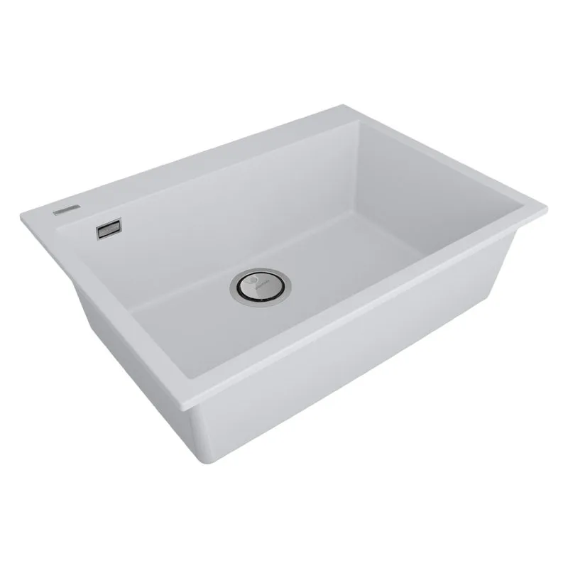 Мойка кухонная Paulmark Decoration 41 PM936950-WH white Sancos — официальный сайт