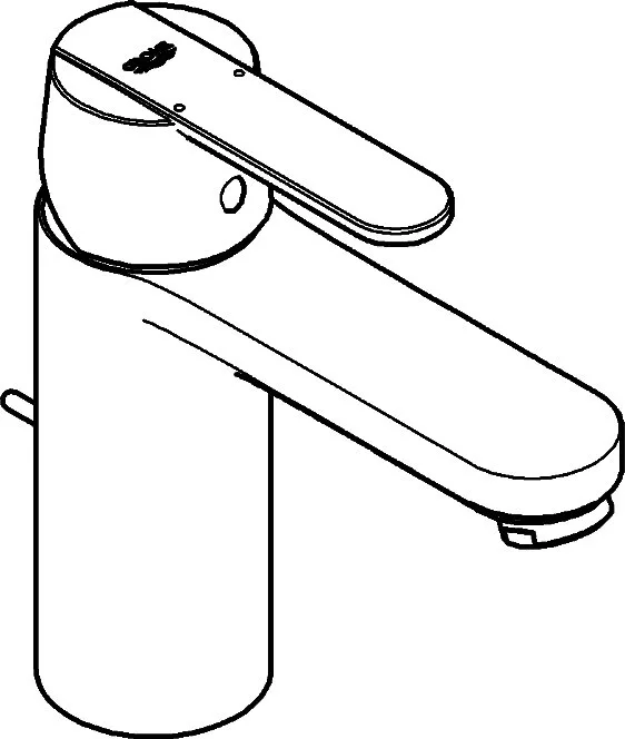 Смеситель для раковины Grohe Get 23454000 Sancos — официальный сайт
