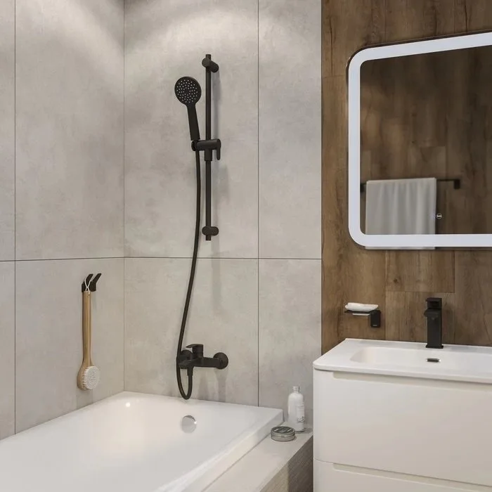 Душевой шланг IDDIS Optima Home OPH12BLi19, 120 см, черный матовый Sancos — официальный сайт