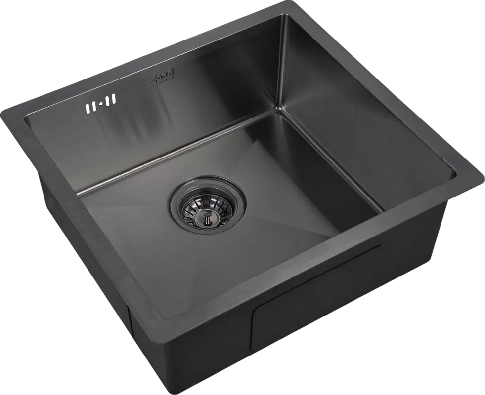 Мойка кухонная Zorg Inox PVD 4844 grafit Sancos — официальный сайт