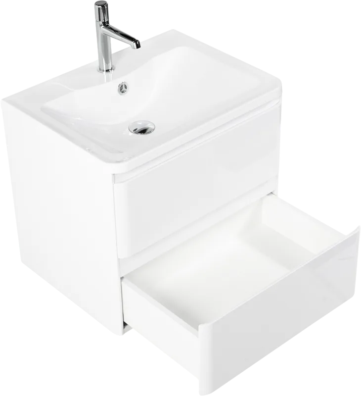 Тумба под раковину без столешницы BelBagno Albano 70 подвесная, bianco lucido Sancos — официальный сайт