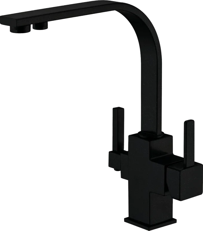 Смеситель для кухни Zorg Sanitary ZR 332 YF BLACK Sancos — официальный сайт