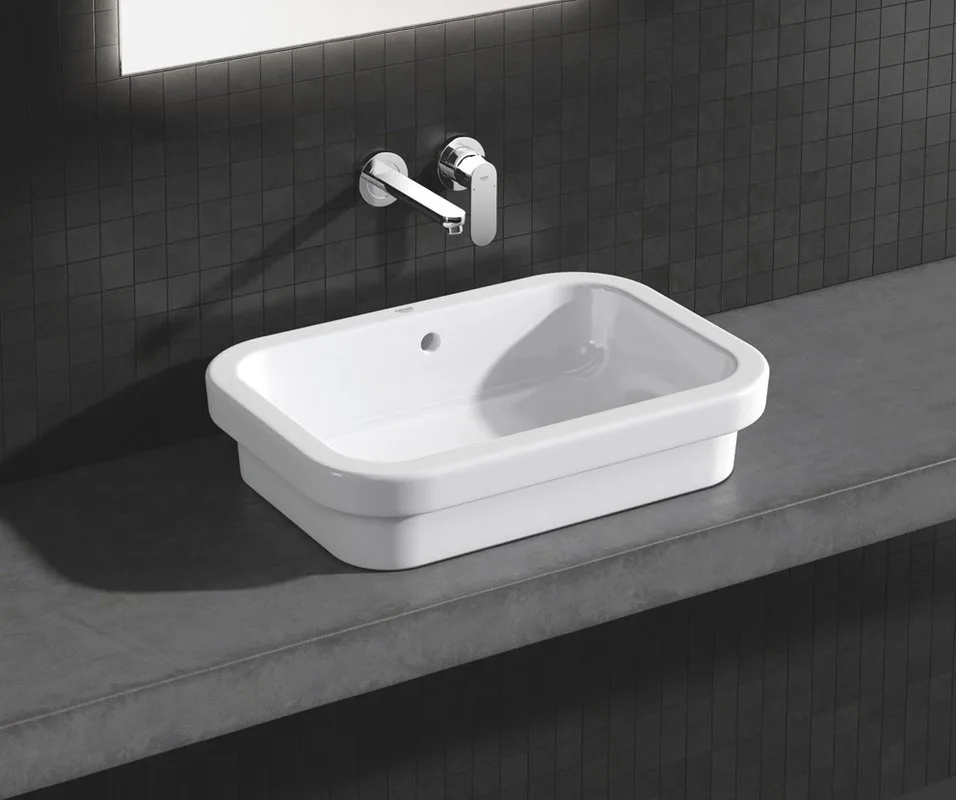 Накладная раковина Grohe Eurocosmo 39124001 альпин-белый Sancos — официальный сайт