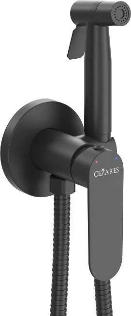 Гигиенический душ Cezares Stylus STYLUS-DIF-NOP С ВНУТРЕННЕЙ ЧАСТЬЮ, матовый черный Sancos — официальный сайт