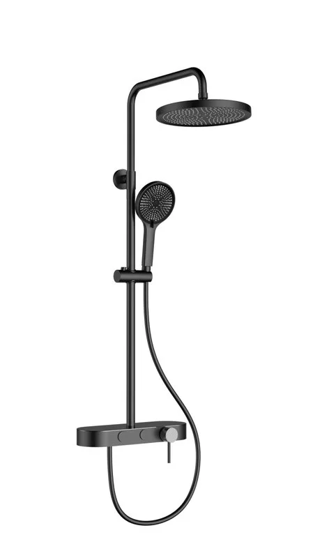 Душевая стойка Vincea VSFS-402MB, черный матовый Sancos — официальный сайт
