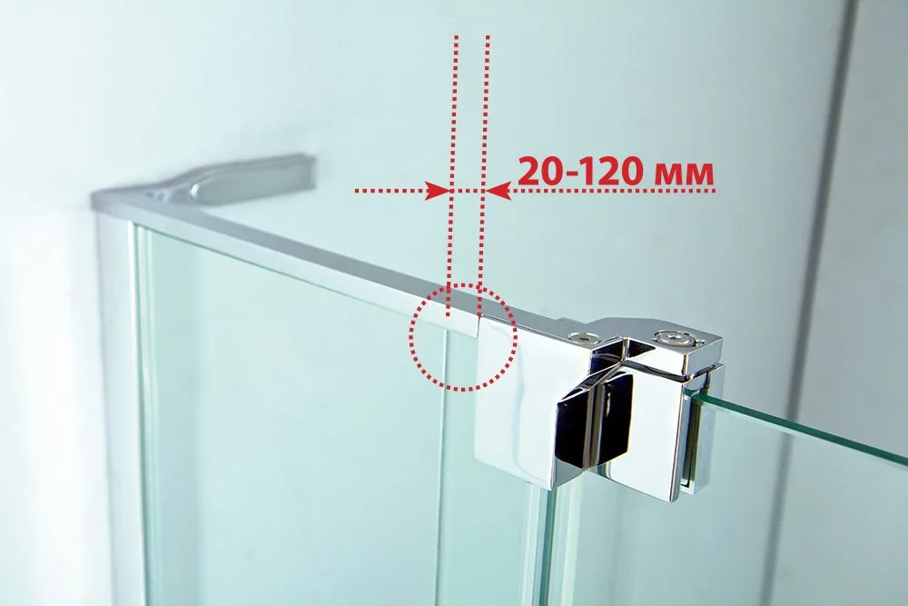 Душевой уголок Cezares Slider A 2 80/90 C Cr Sancos — официальный сайт