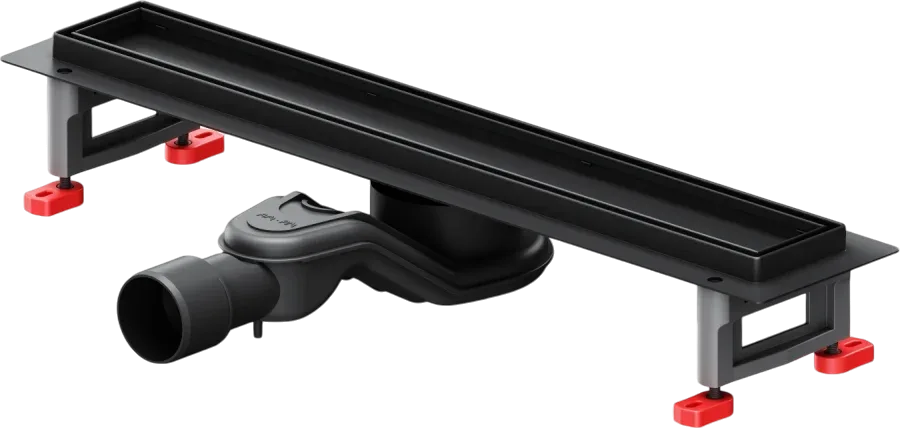 Душевой трап (лоток) AM.PM MasterFlow Tile 50 см, черный матовый Sancos — официальный сайт
