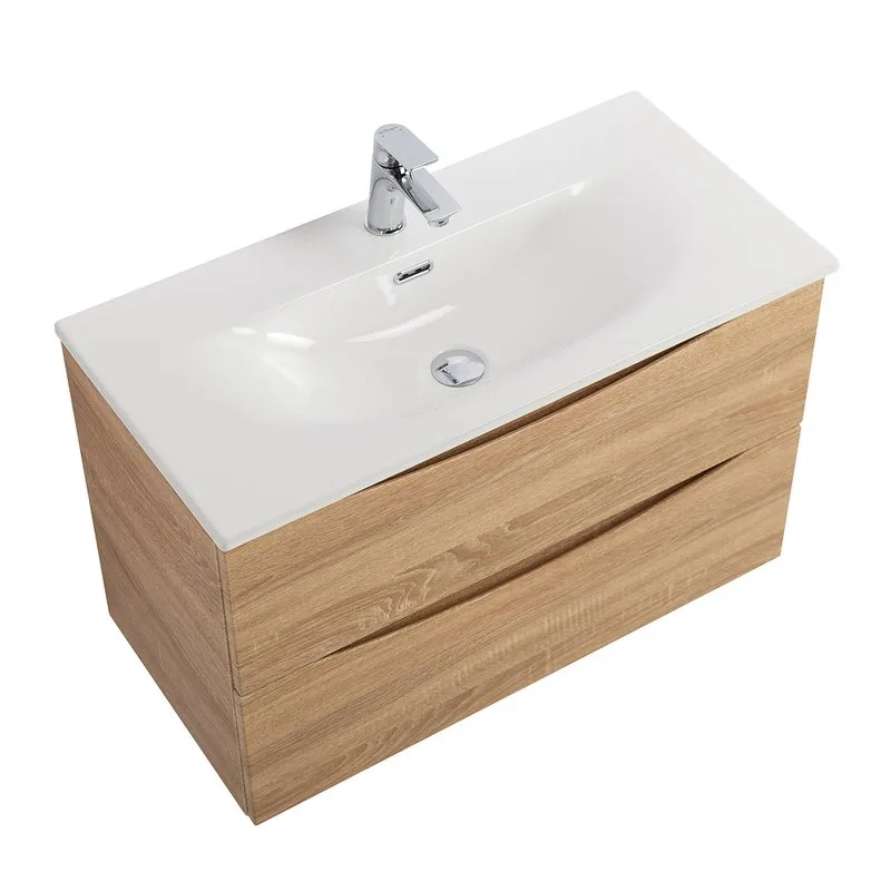 Тумба под раковину без столешницы BelBagno Marino-cer-mini 80 подвесная, rovere bianco Sancos — официальный сайт