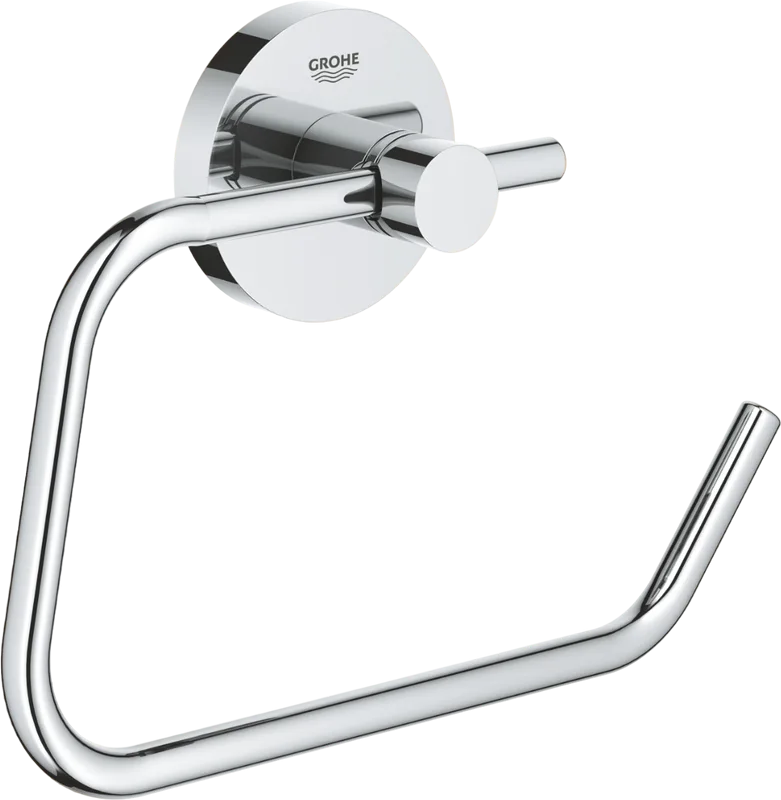 Держатель туалетной бумаги Grohe Essentials 40689001 хром Sancos — официальный сайт
