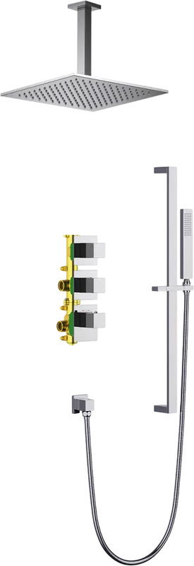 Душевой комплект Timo Selene SX-2229/00SM, С ВНУТРЕННЕЙ ЧАСТЬЮ, с термостатом, хром Sancos — официальный сайт
