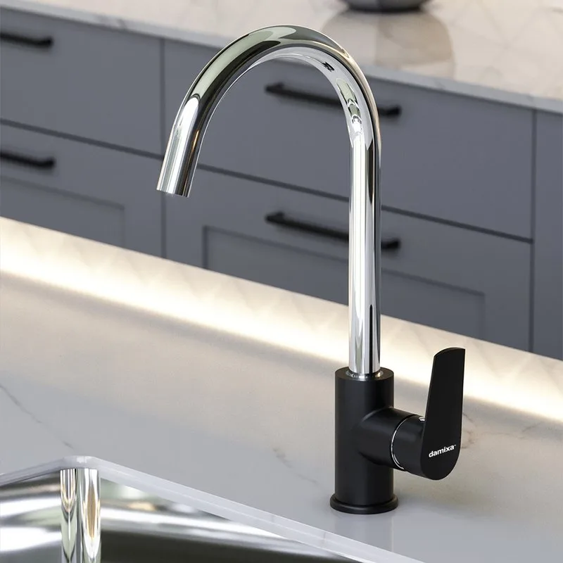 Смеситель для кухни Damixa RedBlu Origin Balance 790720000 Sancos — официальный сайт