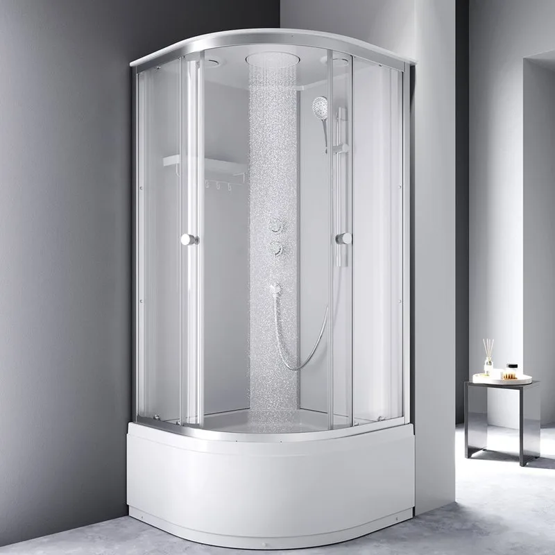 Душевая кабина AM.PM X-Joy Deep W94C-401A-090MT 90х90 см, высокий поддон, матовый хром Sancos — официальный сайт