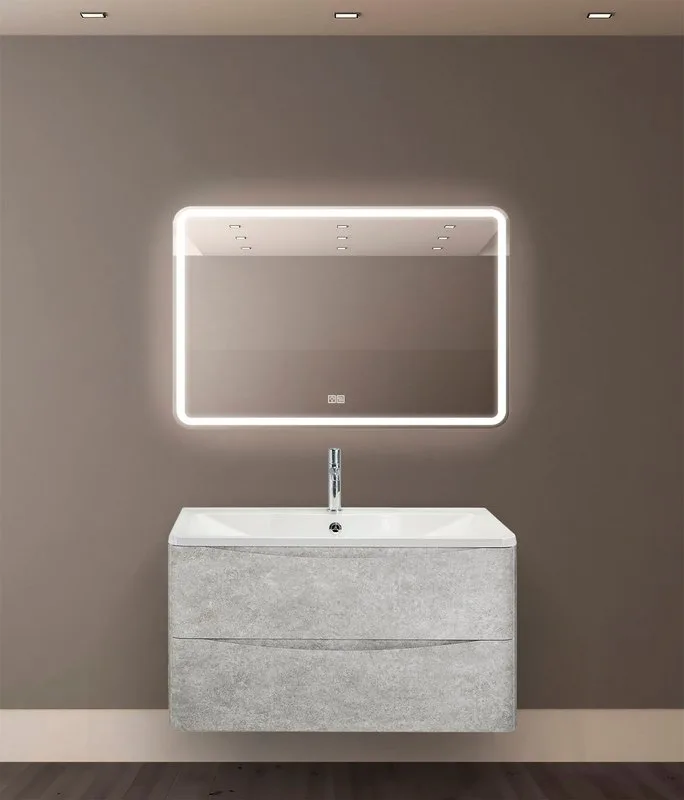 Зеркало BelBagno Marino 90х60 с подсветкой Sancos — официальный сайт