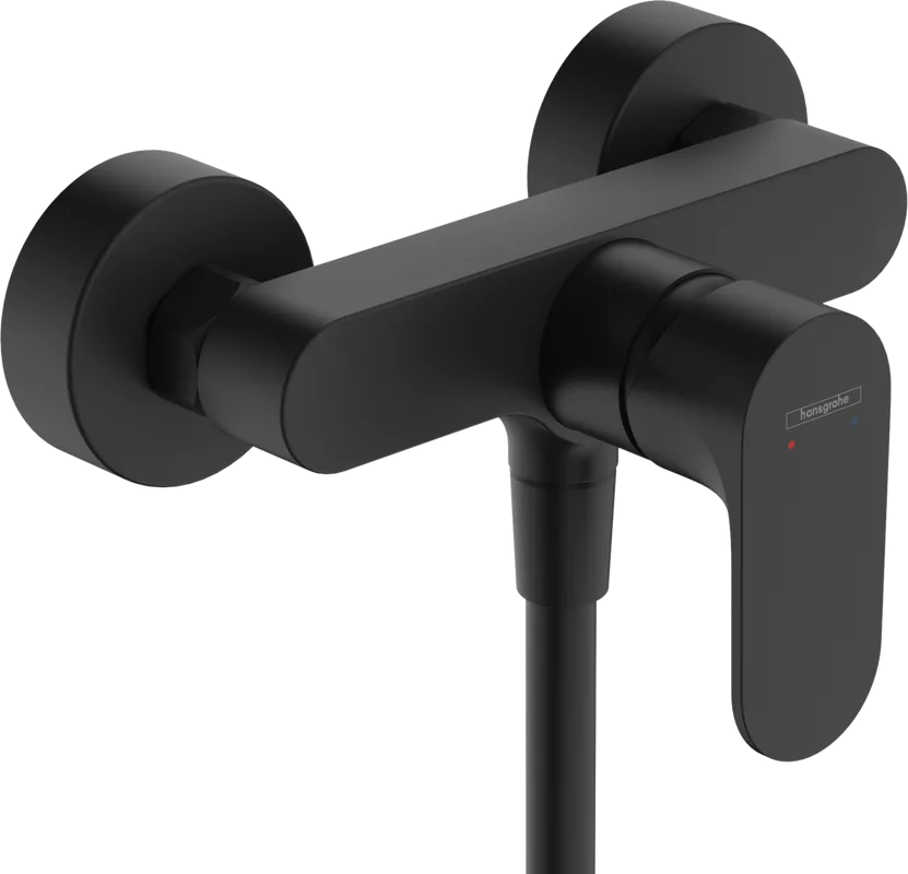 Смеситель для душа Hansgrohe Rebris S 72640670 черный матовый Sancos — официальный сайт