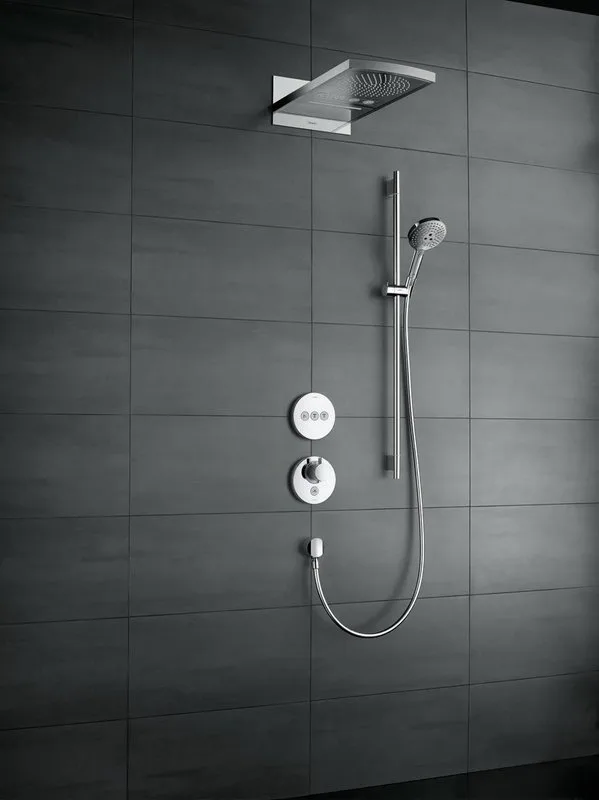 Переключатель потоков Hansgrohe ShowerSelect S 15745000 для душа Sancos — официальный сайт
