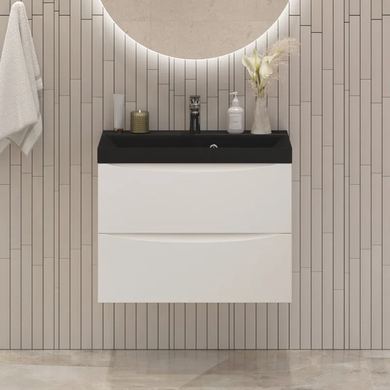 Тумба под раковину без столешницы BelBagno Marino 60 bianco lucido, подвесная Sancos — официальный сайт
